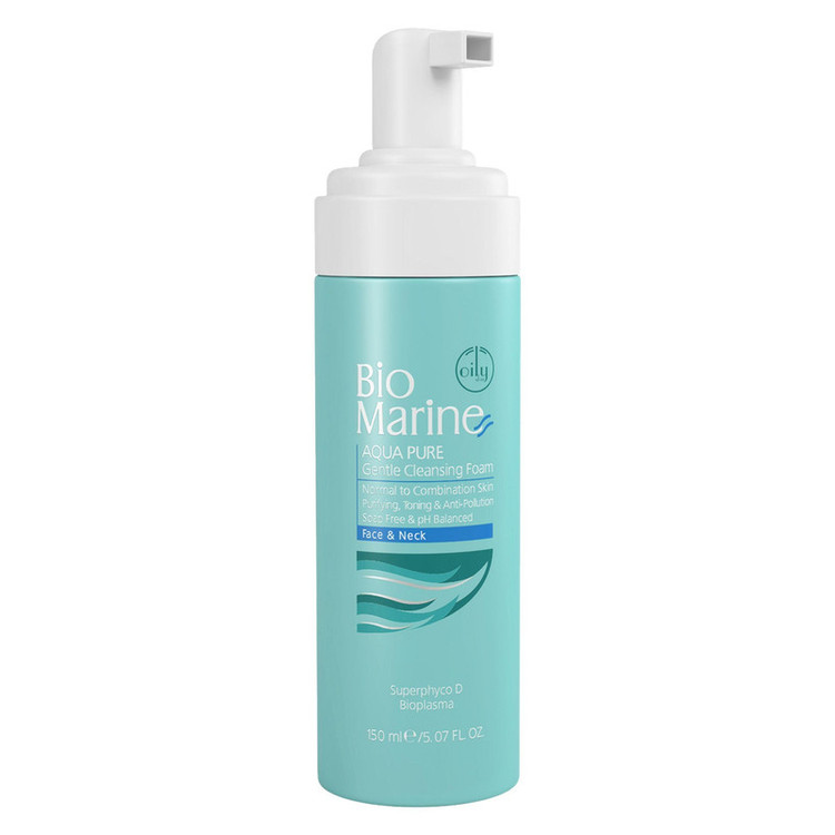 فوم شستوشوی صورت بایومارین مدل AQUA PURE حجم 150 میلیلیتر