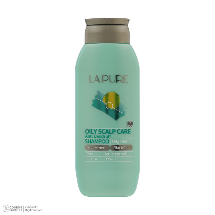 شامپو مو لپیور مدل zedeshore-greasy حجم 325 میلی لیتر