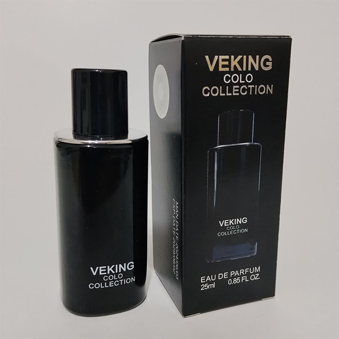 عطر جیبی مردانه ویکینگ مدل 107 با رایحه گرم حجم 25 میلیلیتر