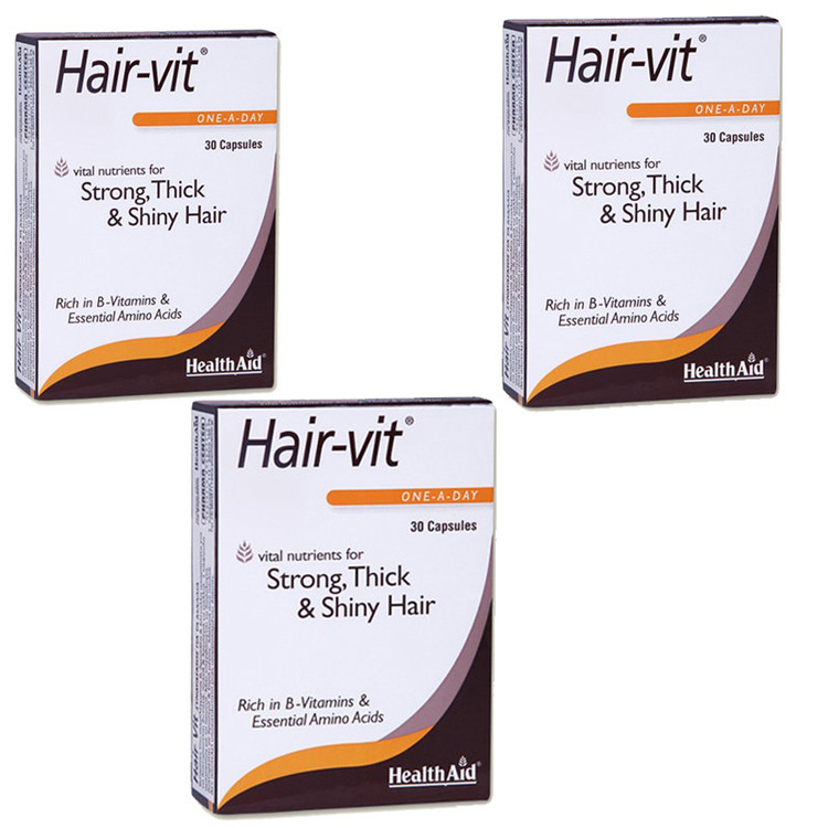 کپسول هیرویت Health اید سه بسته 30 عددی